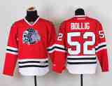 Youth NHL Chicago Blackhawks #52 Bollig Red Jersey