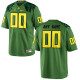 Mens Oregon Duck Customized College Football Limited Jersey - Apple Green