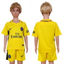 2017 Soccer Paris Saint-Germain Blank Away Kids Jersey