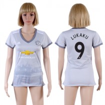Womens Soccer Man Utd. #9 Lukaku Away Jersey