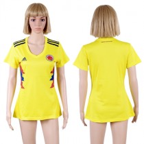 Womens 2017 Soccer Columbia Home Jersey Suit