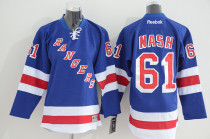 NHL New York Rangers #61 Nash Blue Youth Jersey