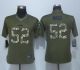 Women New Nike Oakland Raiders 52 Mack Green Salute To Service Limited Jersey