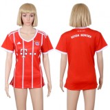 2017 Soccer Bayern Munich Blank Home Women Jersey
