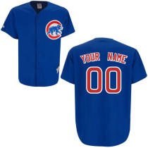 Chicago Cubs Home Personalized Jersey in Blue