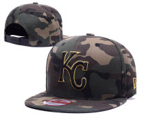 MLB Kansas City Chiefs Snapback Camo Hats--TX