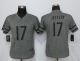 Women Nike New Chicago Bears 17 Jeffery Gridiron Gray Limited Jersey