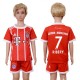 2017 Soccer Bayern Munich #7 Ribery Away Kids Jersey