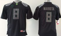 NCAA Oregon Ducks #8 Mariota Youth Black Jersey