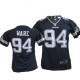 women NIKE Ware blue color jersey, dallas cowboys #94 jersey