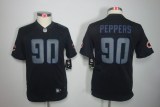 Kidss Chicago Bears #90 Peppers Impact Limited Black Jersey