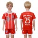 2017 Soccer Bayern Munich #25 Muller Away Kids Jersey