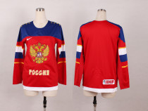 2014 Olympic Women Blank Red Jersey