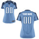 Titans Nike Womens Customized Game Team Color Jersey