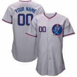 MLB Chicago Cubs Personalized Grey Jersey