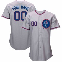 MLB Chicago Cubs Personalized Grey Jersey
