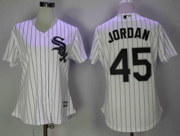 Womens MLB Chicago White Sox #45 Jordan White Jersey