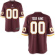 Customized Game Nike Washington Redskins Team Color Jersey