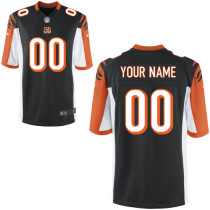 Team Color Jersey, Nike Cincinnati Bengals Customized Game NFL Jersey