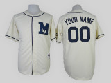 MLB Milwaukee Brewers Custom Jersey