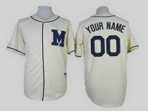 MLB Milwaukee Brewers Custom Jersey