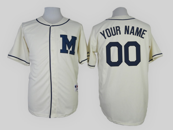MLB Milwaukee Brewers Custom Jersey