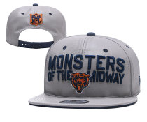 2018 Chicago Bears Draft Grey Snapbacks