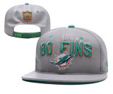 2018 Miami Dolphins Draft Grey Snapbacks