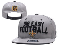 2018 New Orleans Saints Draft Grey Snapbacks