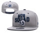 2018 Los Angeles Rams Draft Grey Snapbacks