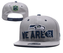 2018 Seattle Seahawks Draft Grey Snapbacks