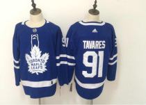 Adidas Men's Toronto Maple Leafs #91 Tavarers Blue Jersey