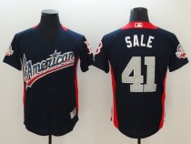 MLB Red Sox 41 Chris Sale Navy 2018 All-Star Game American League Men Jersey