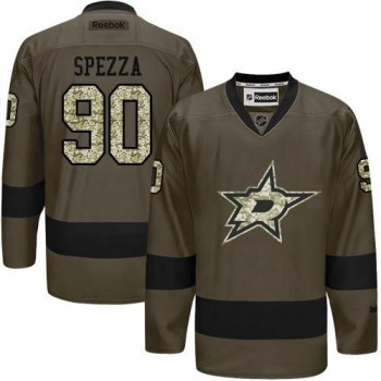 NHL Stars 90 Jason Spezza Green Salute to Service Men Jersey