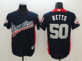 MLB Red Sox 50 Mookie Betts Navy 2018 All-Star Game American League Men Jersey