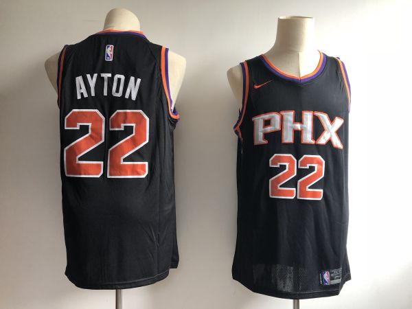 NBA Suns 22 Deandre Ayton Black 2018 NBA Draft Nike Men Jersey