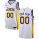 Los Angeles Lakers Customized NBA White Nike Jersey