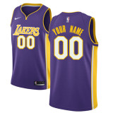 Los Angeles Lakers Customized NBA Purple Nike Jersey