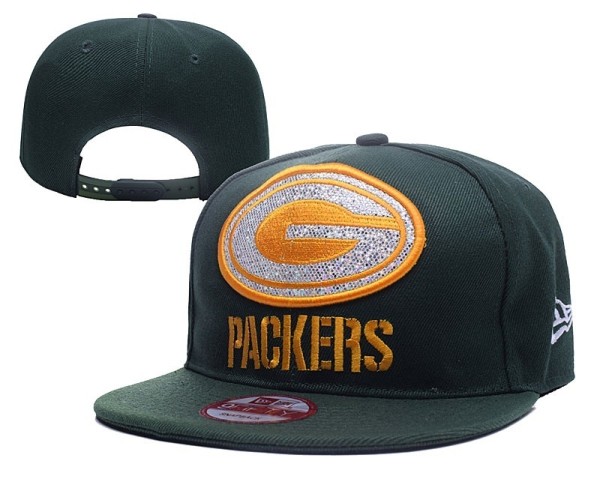 Green Bay Packers Green Snapbacks