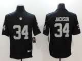 Men's Oakland Raiders #34 Bo Jackson Vapor Untouchable Black Limited Jersey
