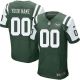 Men's Nike New York Jets Customized Elite Green Team Color NFL Jersey