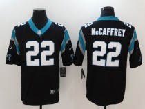 Nike Carolina Panthers #22 McCaffrey Black 2017 Vapor Untouchable Limited Jersey