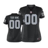 Team Color Jersey, Women Nike Oakland Raiders Customized NFL Jersey