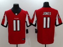 Mens NFL Atlanta Falcons #11 Jones Red Limited Vapor Jersey