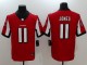 Mens NFL Atlanta Falcons #11 Jones Red Limited Vapor Jersey