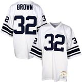 Syracuse #32 Jim Brown white jersey