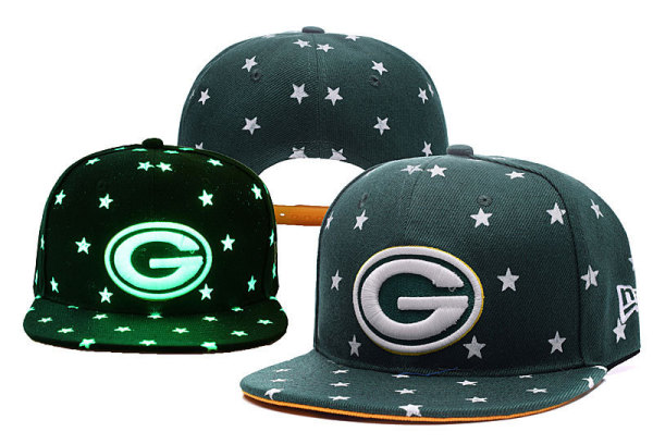 Green Bay Packers Green Snapbacks