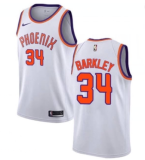 Phoneix Suns #34 Charles Barkley White Swingman jersey
