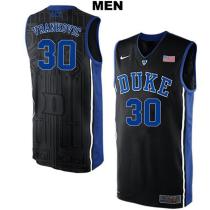 NCAA New Style #30 Curry Duke Black Devils College Basketball Jersey