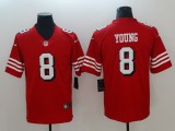 Men's San Francisco 49ers Steve Young Nike Red Color Rush Vapor Untouchable Limited Jersey